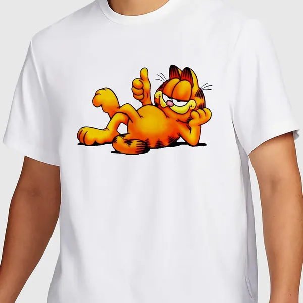 Mooch_Wale_Garfield_Says_Ok__Quick-Dri_T-shirt_For_Men