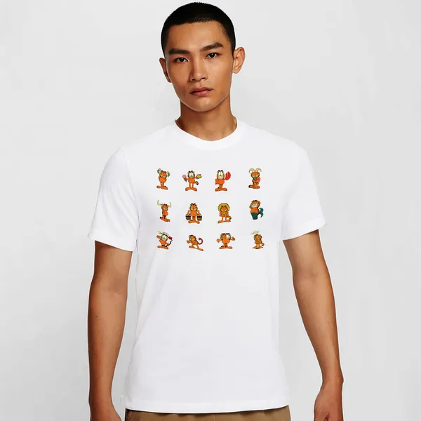 Mooch_Wale_Garfield_Zodiac_Signs__Quick-Dri_T-shirt_For_Men