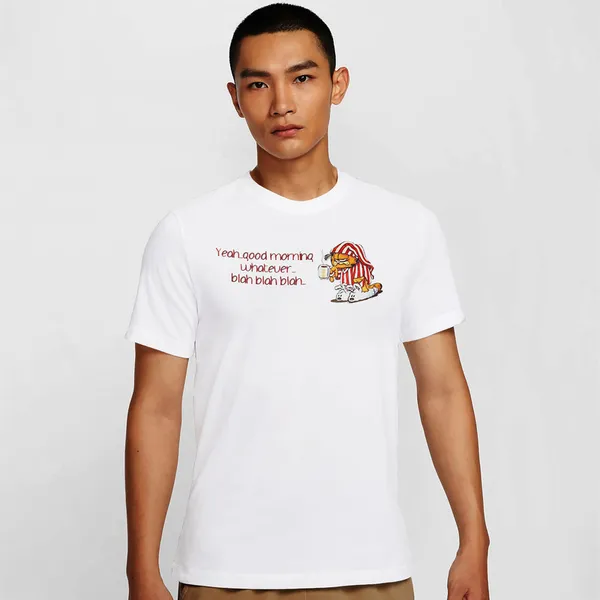 Mooch_Wale_Good_Morning_Garfield__Quick-Dri_T-shirt_For_Men