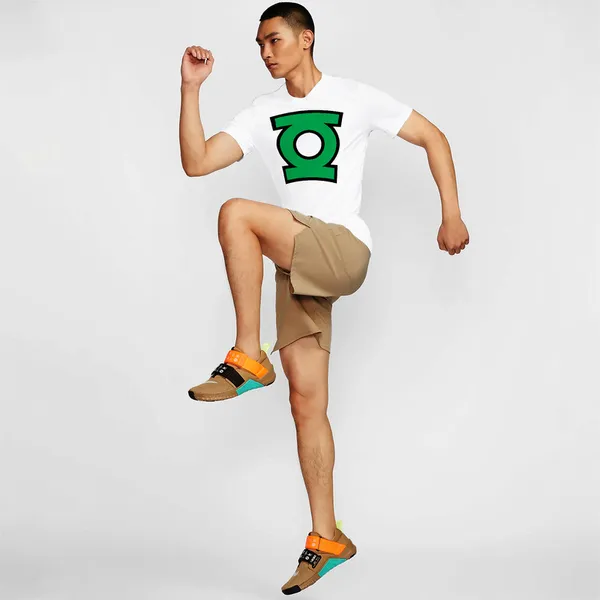 Mooch_Wale_Green_Lantern_Logo__Quick-Dri_T-shirt_For_Men
