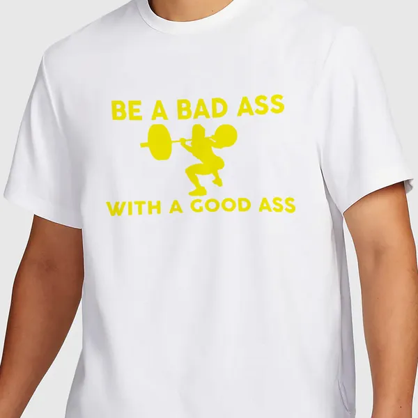 Mooch_Wale_Bad_Ass_With_Good_Ass_White_And_Yellow__Quick-Dri_T-shirt_For_Men
