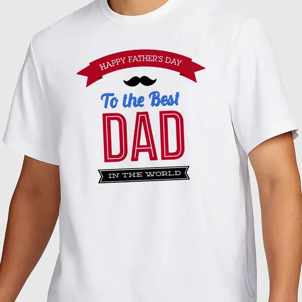 Mooch_Wale_Happy_Fathers_Day_To_The_Best_Dad_In_The_World__Quick-Dri_T-shirt_For_Men