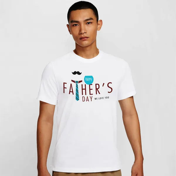 Mooch_Wale_Happy_Fathers_Day_We_Love_You__Quick-Dri_T-shirt_For_Men