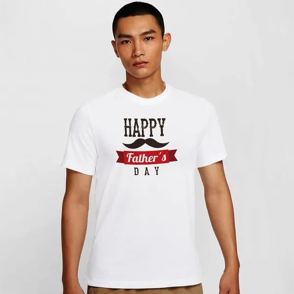 Mooch_Wale_Happy_Mooch_Fathers_Day__Quick-Dri_T-shirt_For_Men