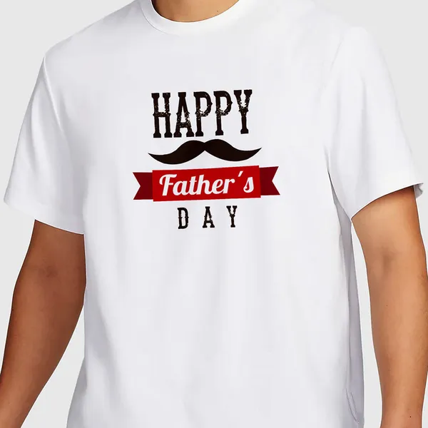 Mooch_Wale_Happy_Mooch_Fathers_Day__Quick-Dri_T-shirt_For_Men