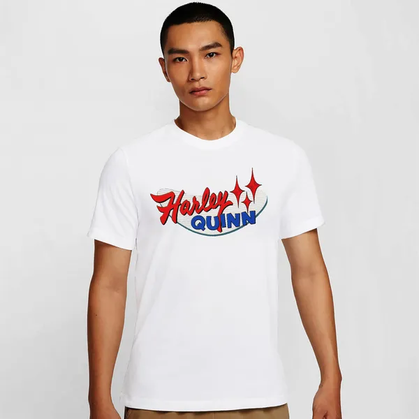 Mooch_Wale_Harley_Quinn_Logo__Quick-Dri_T-shirt_For_Men