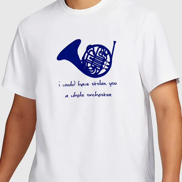 Mooch_Wale_How_I_Met_Your_Mother_Blue_French_Horn__Quick-Dri_T-shirt_For_Men