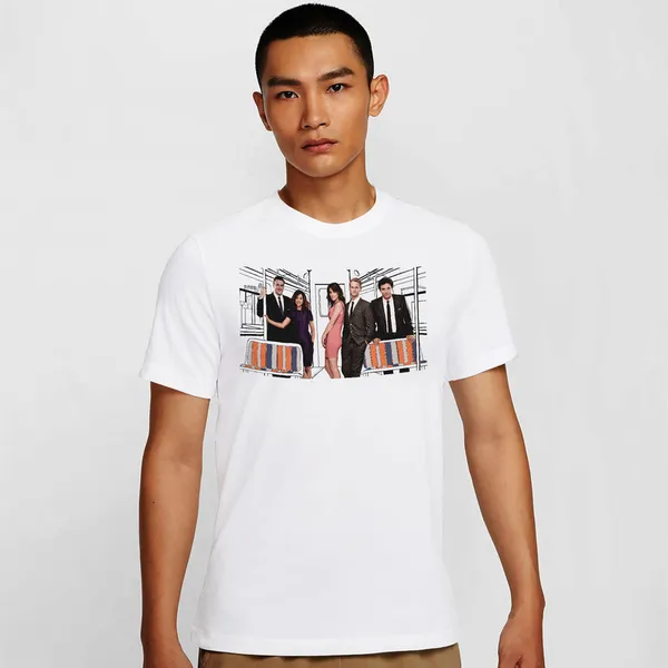 Mooch_Wale_How_I_Met_Your_Mother_Train_Art_Characters__Quick-Dri_T-shirt_For_Men