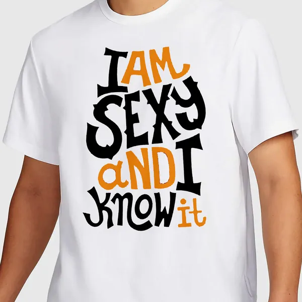Mooch_Wale_I_Am_Sexy_And_I_Know_It_White_Baground__Quick-Dri_T-shirt_For_Men