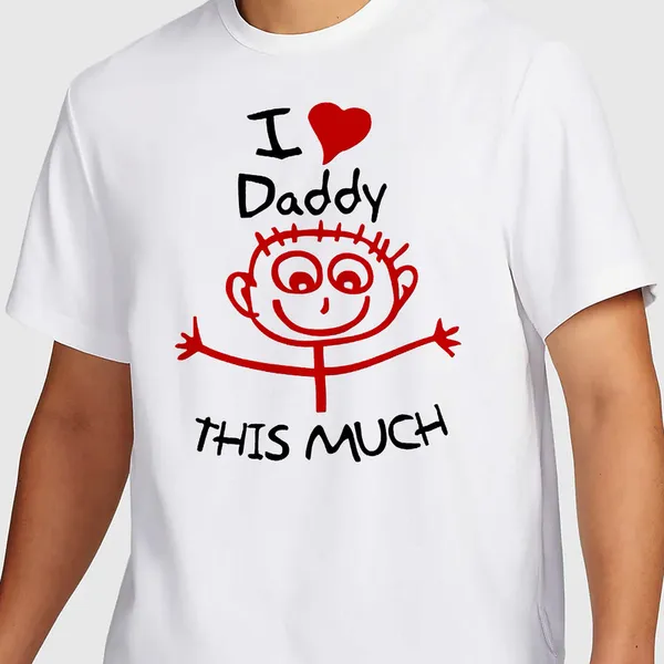 Mooch_Wale_I_Love_Daddy_This_Much__Quick-Dri_T-shirt_For_Men