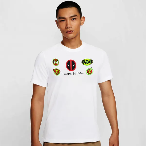 Mooch_Wale_I_Want_To_Be_Deadpool__Quick-Dri_T-shirt_For_Men