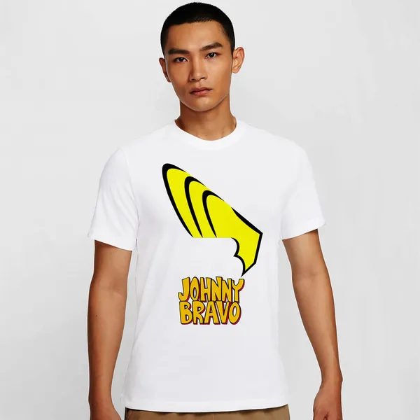 Mooch_Wale_Johnny_Bravo_Hair__Quick-Dri_T-shirt_For_Men
