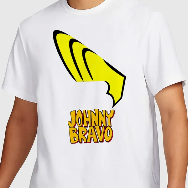 Mooch_Wale_Johnny_Bravo_Hair__Quick-Dri_T-shirt_For_Men