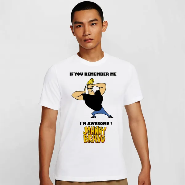 Mooch_Wale_Johnny_Bravo_Im_Awesome__Quick-Dri_T-shirt_For_Men