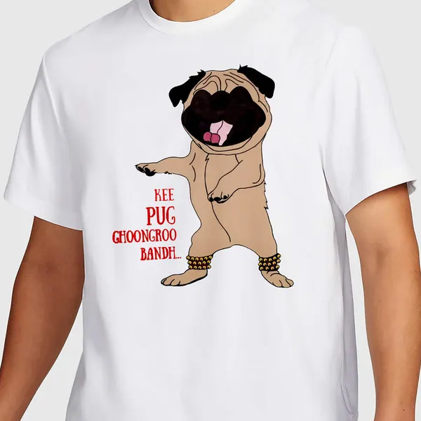 Mooch_Wale_Kee_Pug_Ghoongroo_Bandh__Quick-Dri_T-shirt_For_Men