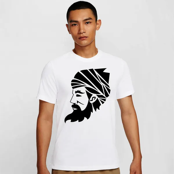 Mooch_Wale_Left_Indian_Nawab_Turban_And_Beard__Quick-Dri_T-shirt_For_Men