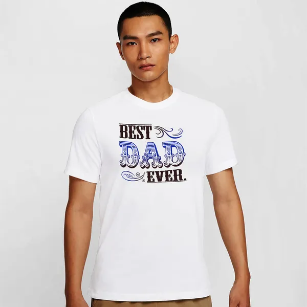 Mooch_Wale_Best_Dad_Ever__Quick-Dri_T-shirt_For_Men