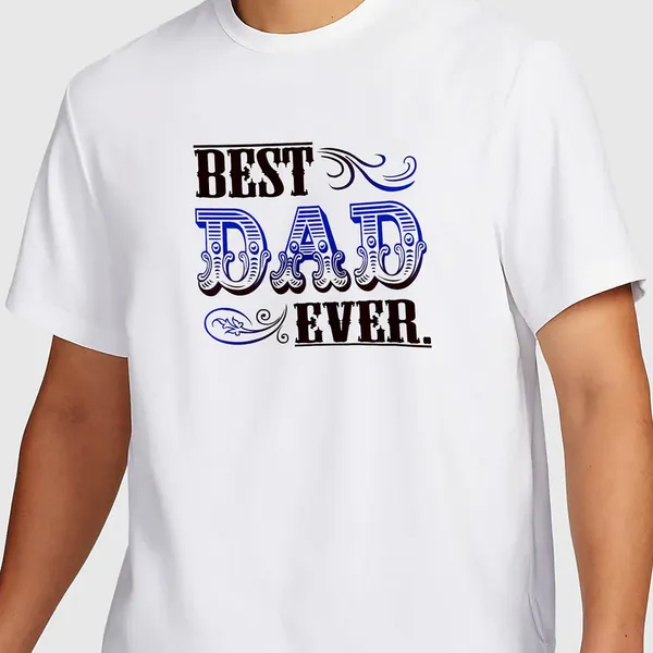 Mooch_Wale_Best_Dad_Ever__Quick-Dri_T-shirt_For_Men