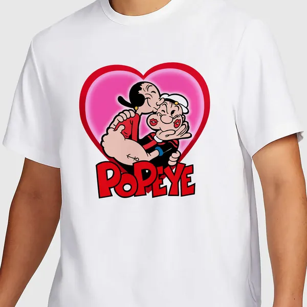 Mooch_Wale_Popeye_Olive_Valentine__Quick-Dri_T-shirt_For_Men
