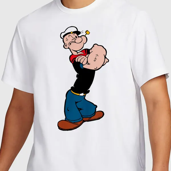 Mooch_Wale_Popeyes_Style__Quick-Dri_T-shirt_For_Men