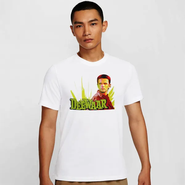 Mooch_Wale_Rahul_Dravid_Deewaar_Poaster__Quick-Dri_T-shirt_For_Men