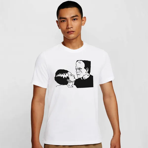 Mooch_Wale_Right_Frankenstein_And_His_Bride_Wedding__Quick-Dri_T-shirt_For_Men