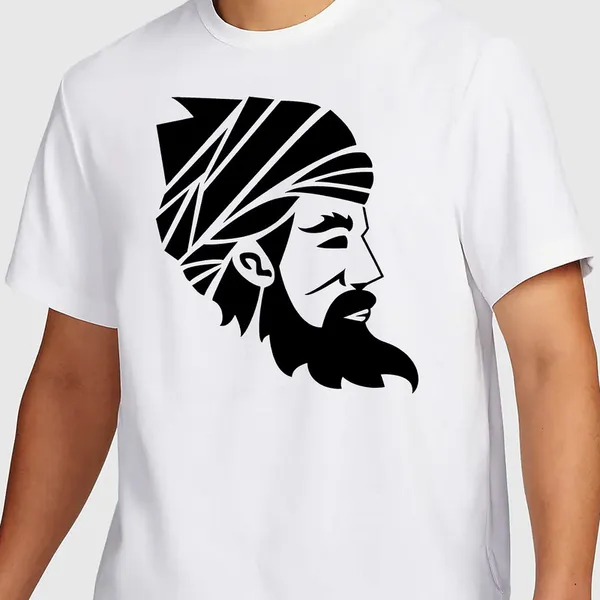 Mooch_Wale_Right_Indian_Nawab_Turban_And_Beard__Quick-Dri_T-shirt_For_Men