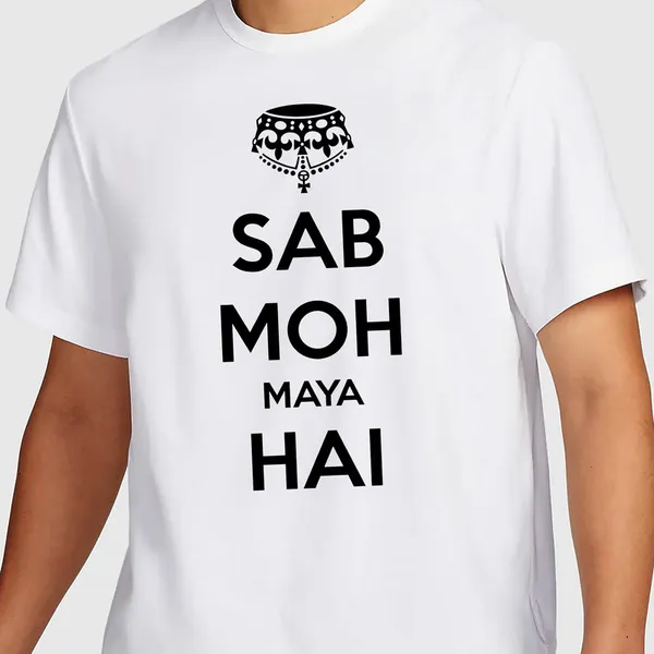 Mooch_Wale_Sab_Moh_Maya_Hai_Typo__Quick-Dri_T-shirt_For_Men