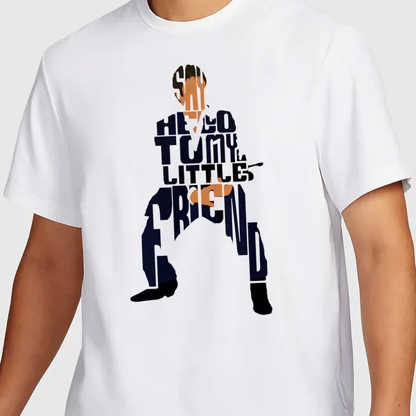 Mooch_Wale_Say_Hello_To_My_Little_Friend_Scarface_Al_Pacino_Whit_Baground__Quick-Dri_T-shirt_For_Men
