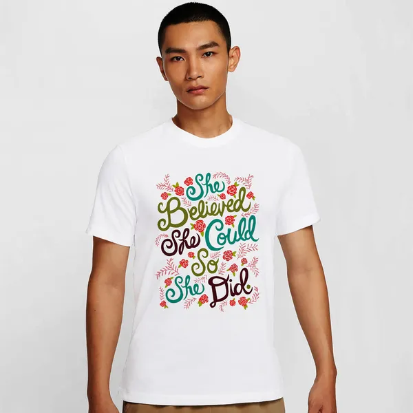Mooch_Wale_She_Believed_She_Could_So_She_Did__Quick-Dri_T-shirt_For_Men