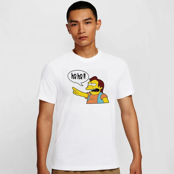 Mooch_Wale_Simpsons_Nelson_Haha__Quick-Dri_T-shirt_For_Men