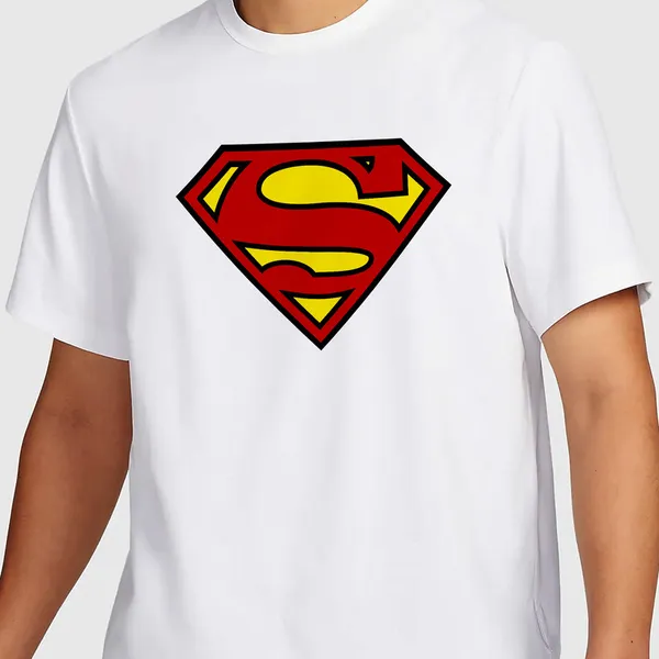 Mooch_Wale_Superman_Logo__Quick-Dri_T-shirt_For_Men