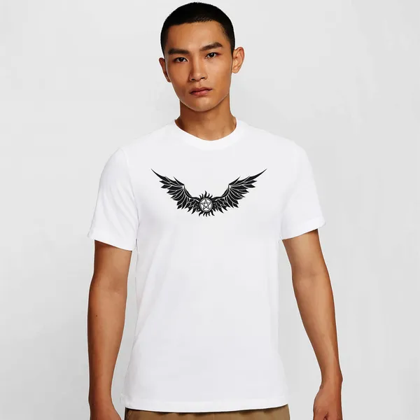 Mooch_Wale_Supernatural_Logo__Quick-Dri_T-shirt_For_Men