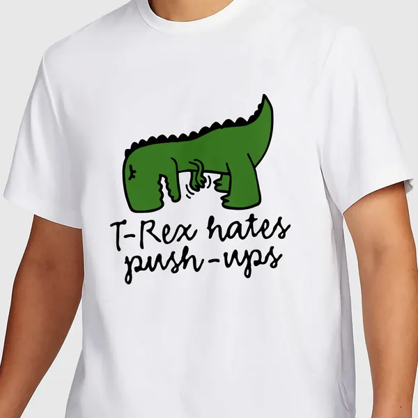 Mooch_Wale_T-Rex_Hates_Push_Ups__Quick-Dri_T-shirt_For_Men