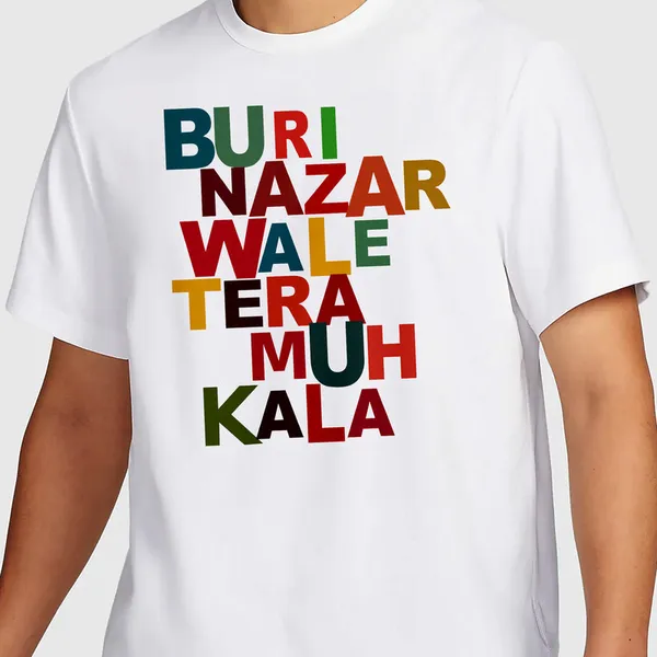 Mooch_Wale_Buri_Nazar_Wale_Tera_Muh_Kala__Quick-Dri_T-shirt_For_Men