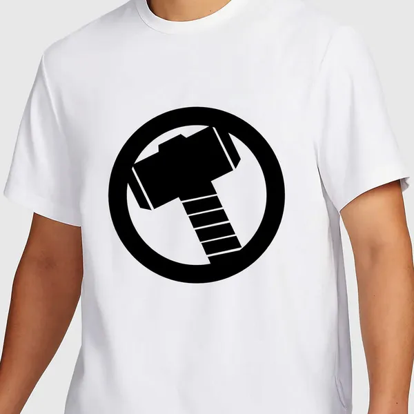 Mooch_Wale_Thor_Symbol__Quick-Dri_T-shirt_For_Men