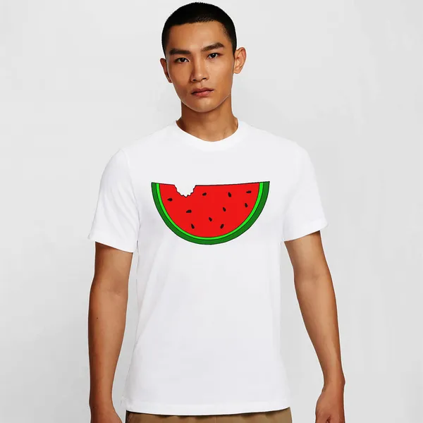 Mooch_Wale_Watermelon_Bite__Quick-Dri_T-shirt_For_Men