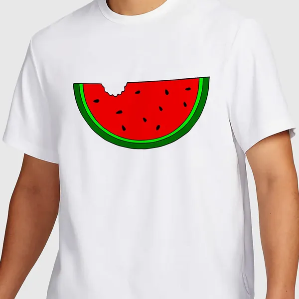 Mooch_Wale_Watermelon_Bite__Quick-Dri_T-shirt_For_Men