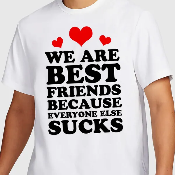 Mooch_Wale_We_Are_Best_Friends_Because_Everyone_Else_Sucks__Quick-Dri_T-shirt_For_Men