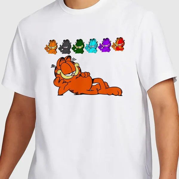 Mooch_Wale_Colors_Of_Garfield__Quick-Dri_T-shirt_For_Men