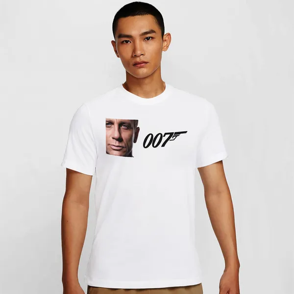 Mooch_Wale_Daniel_Craig_James_Bond_007__Quick-Dri_T-shirt_For_Men