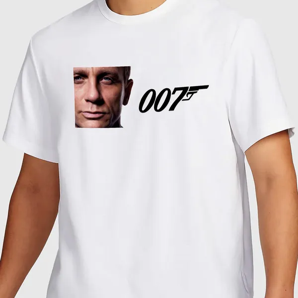 Mooch_Wale_Daniel_Craig_James_Bond_007__Quick-Dri_T-shirt_For_Men