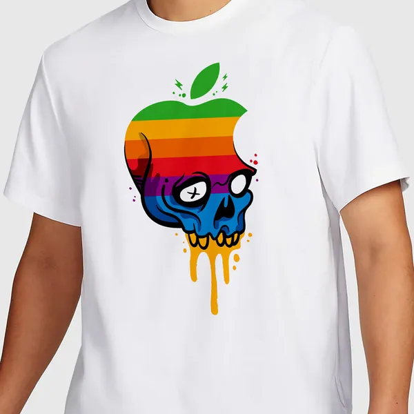 Mooch_Wale_Deadly_Apple_Skull__Quick-Dri_T-shirt_For_Men