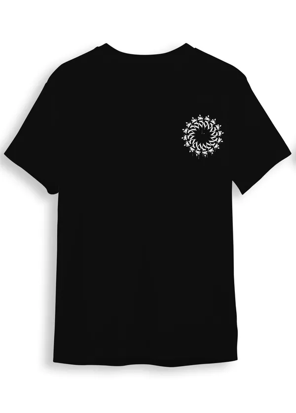 Pack_Of_1_Black_Dripping_Om_180_GSM_Cotton_T-Shirt
