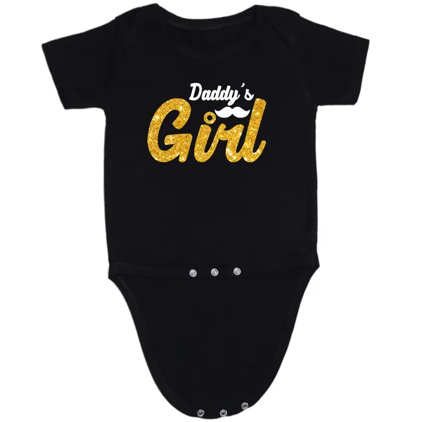 Black_Daddys_Girl_Cotton_Romper_For_6_To_12_Months