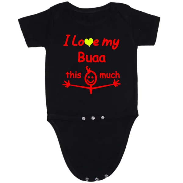 Multicolor_I_Love_My_Bua_Cotton_Romper_For_6_To_12_Months