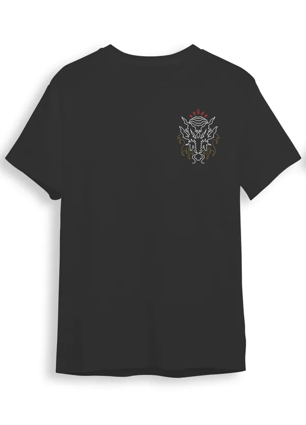 Pack_Of_1_Black_Neo_Tribal_Ganesh_180_GSM_Cotton_T-Shirt