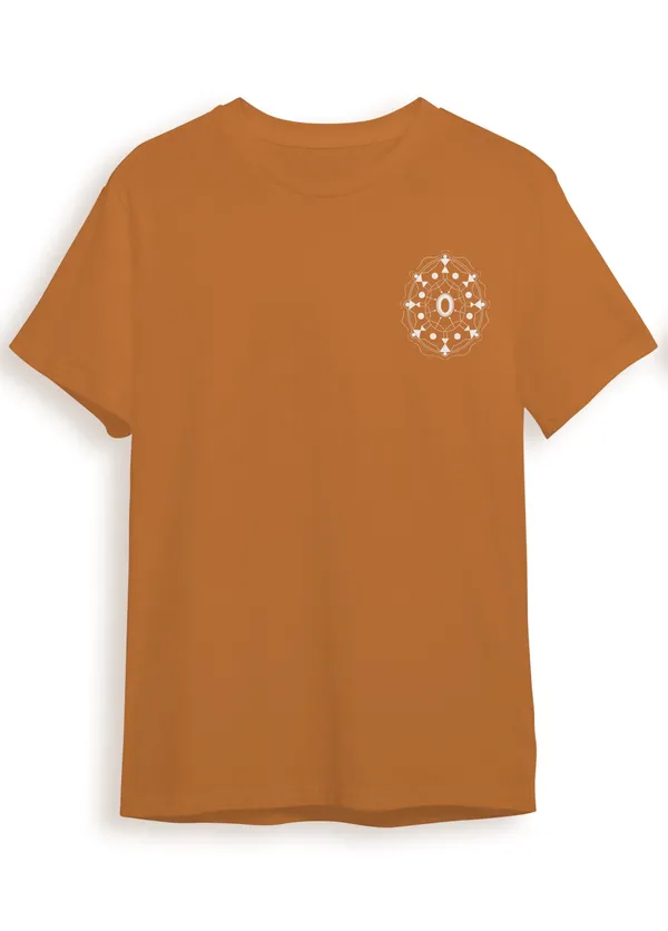 Pack_Of_1_Brown_Tribal_Shield_180_GSM_Cotton_T-Shirt