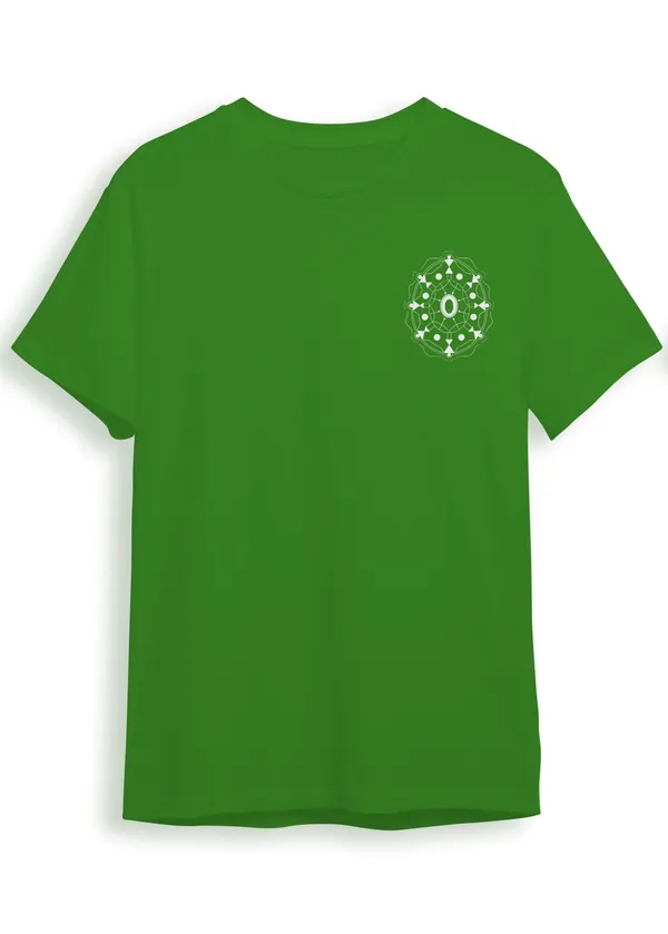 Pack_Of_1_Green_Tribal_Shield_180_GSM_Cotton_T-Shirt