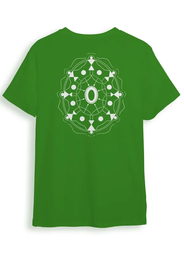 Pack_Of_1_Green_Tribal_Shield_180_GSM_Cotton_T-Shirt
